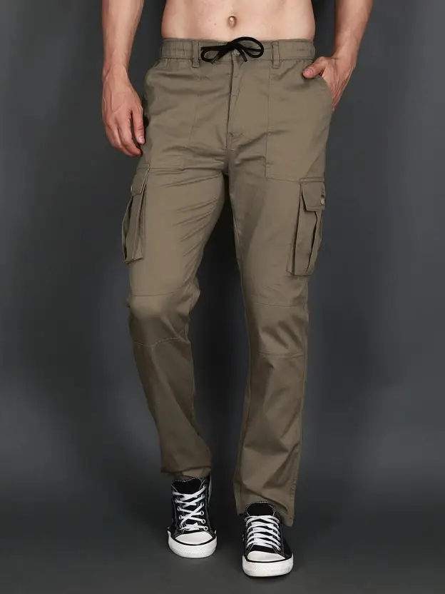 Men Regular Cotton Cargos
