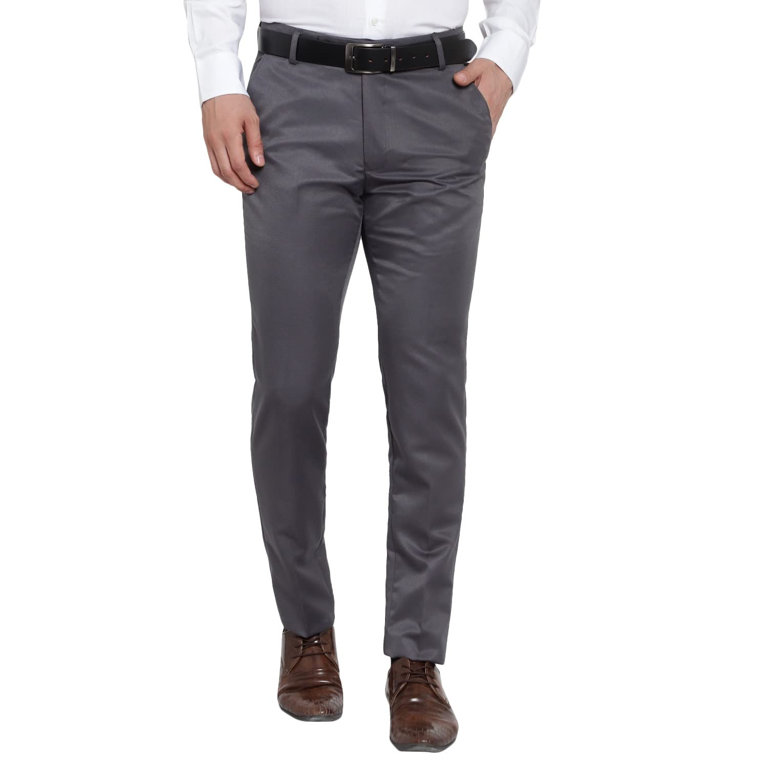 Men's Regular Fit Polycotton Formal/Casual Trouser Pant