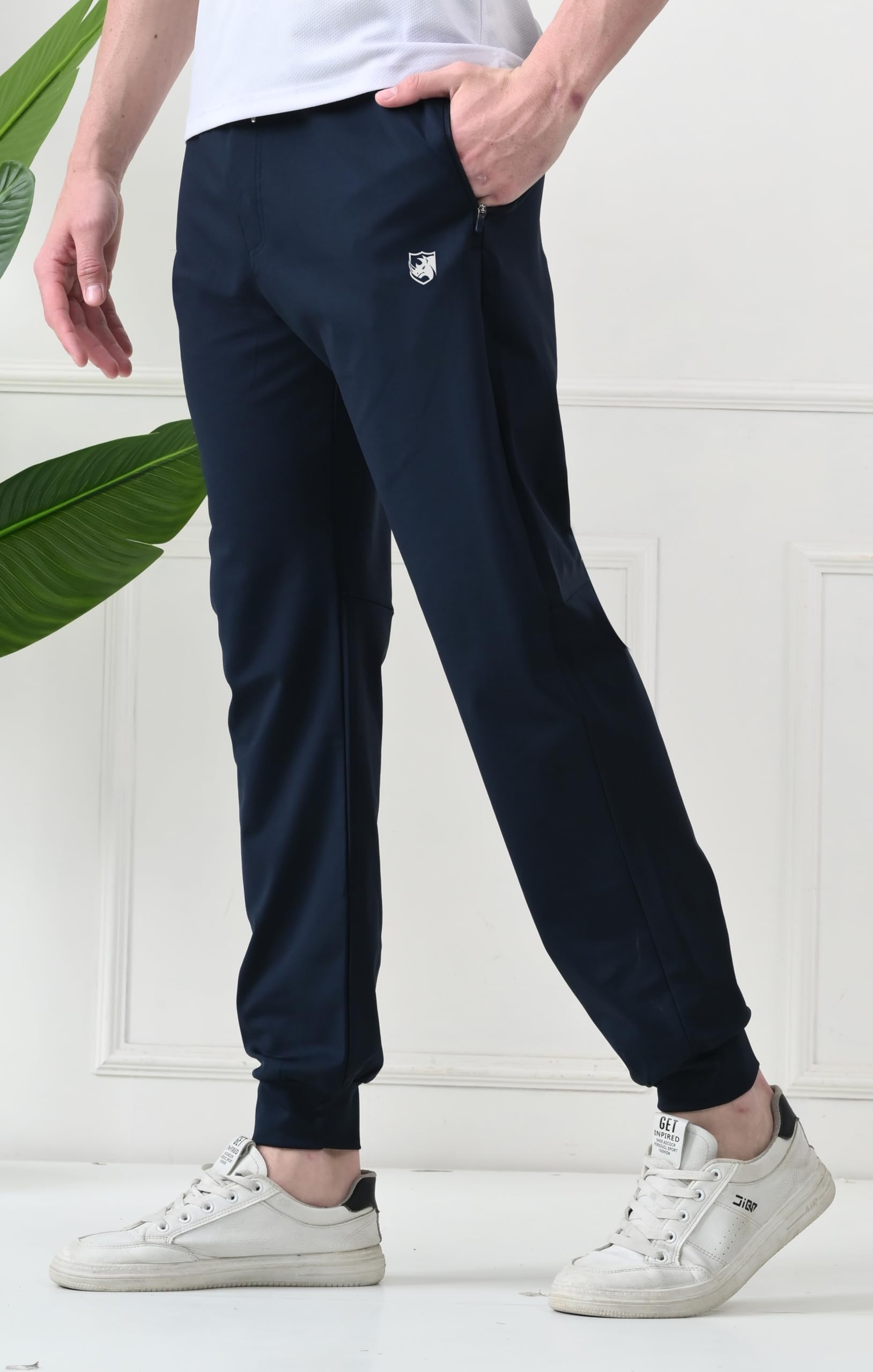 RynoGear Track Pants for Man (High Rise Regular Fit Super Stretch Jogger) thumbnail 2